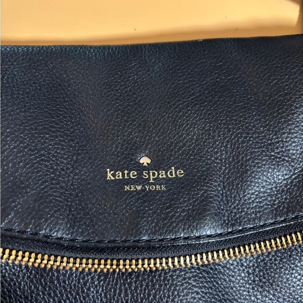 Kate Spade Black Leather Shoulder Bag - Picture 5 of 12